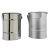 化科 WENT 水泥留样桶 不锈钢镀锌留样专用桶 加厚留样桶 直径*高度15*30CM（厚度0.26mm）10个 