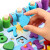 吉吉鱼婴幼儿童玩具八合一早教益智玩具木制积木数字字母对数板拼图形状配对小动物1-3-6岁宝宝女孩玩具男孩