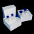 化科纸质冻存管盒81/100格2/3英寸高度包膜纸质内隔条塑料聚丙希PP内格条 90-1300白100格76mm高10个 
