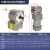 定制220v交流变速小型中实空直角转角齿轮调速减速机电机一体60w1 104型300W中实轴22