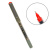 PVN-166 直液式走珠笔 中性笔全针管签字笔笔芯 学生考试大容量水性笔 0.5mm 红色墨水 12支