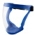 俱威 防护面罩一体式高清隔离防雾透明骑行运动面罩 JWFH-16UB  蓝框白片（普通款1个）