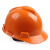 梅思安 10245136 V-Gard标准型ABS安全帽 一指键帽衬 橙色 均码 1顶装(效期不超过3个月)