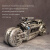 莤宸拼酷3D金属拼装模型 diy拼图新概念摩托车 机车 新概念摩托车成品+展示盒
