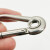 海斯迪克 HKCL-227 304不锈钢带圈弹簧钩挂钩 葫芦绳钩钢丝绳保险扣（带孔）M4 5个