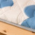 南极人（NanJiren）床垫四季透气保护垫 防滑可折叠学生宿舍床垫榻榻米垫被垫子 米亚蓝 0.9米*1.9米【厚约3.5cm]