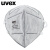 UVEX口罩KN95防装修异味防毒防油烟活性炭过滤装修防护口罩1220（头戴式）