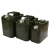 海斯迪克 HKW-157 工业加厚铁皮汽油桶 汽油桶 柴油桶加油壶 汽车备用油箱 立式扁桶10L