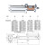 JDI MPT系列气液增压缸压力机冲床气缸 MPT 125*150-20-20T 