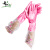 大杨600A保暖手套 粉色 2双 束口花袖加长加绒防水加棉洗衣洗碗防寒手套 定制