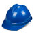 ABS安全领导头帽安全帽透气建筑工程国标加厚玻璃钢领导帽男印字 圆形PE金属扣白色