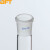 贝傅特 玻璃真空接受管 实验室105度标口真空接收管蒸馏尾接管磨口牛角管 29*29（105度) 