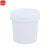 谋福1084 塑料桶密封桶小水桶包装桶 龙虾打包桶（塑料桶（ 1L白色无提手））