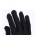 稳斯坦 WST527 尼龙手套(12双)点胶防滑手套劳保手套 黑色红边