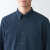 无印良品 MUJI 男式 棉水洗牛津 纽扣领衬衫 休闲百搭 衬衣外套 ACA01C2S 藏青色 XS (160/80A)