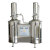 上海三申 DZ10不锈钢电热蒸馏水器2F蒸馏水机2F普通型5L2F10L2F20 DZ10C(双重蒸馏型)