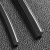 黑色绳聚氨酯皮带T棒工业传动带圆形带O型带牛筋绳优力胶条  其他 黑色直径38mm(一米