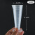 德仕登 50ml塑料量杯带刻度带盖小杯子毫升计量杯标准测量 1件起批 50ml锥形量杯*10个(无盖) 3天