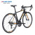 喜德盛（xds） 喜德盛公路自行车RX200pro禧玛诺16速运动健身刹变一体式赛车 黑橙480mm(165-180cm)