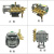 220v高压清洗机QL280/380型洗车机刷车器配件铜泵头总成 380型铜泵头总成+压力表送修理