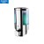 瑞沃（SVAVO）手动皂液器350ml 免打孔洗手液盒 壁挂沐浴露盒 V6101铬色单格