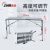 升降伸缩多功能工作台装修马凳 简易脚手架便携式折叠马凳脚 1.4X1.4X0.3米