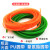 红/绿色可接驳PU聚氨酯圆皮带圆带圆形粗面O型粘接工业环形传动带 粗面绿色1.5mm*5米 其他