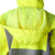 厚创 加厚分体反光雨衣 户外防水双层透气反光服荧光黄可印字 荧光黄分体雨衣套装 2XL号175CM-180CM