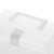 稳斯坦 W7364 (2个)手提式口罩收纳盒 透明带盖储物整理防尘置物盒子 小号20*12*11
