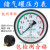 定制杭州富阳华科储气罐压力表轴向气压表YZ空压机-.MPA压力表 Y100径向直接 0-6mpa