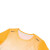 李宁中国短袖T恤女夏季跑步系列宽松透气休闲渐变速干半袖ATS 荧光芒橙/浅冰蓝(552) S160