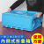 蓝色塑料折叠箱周转箱大号折叠收纳箱加厚仓储户外物流折叠胶箱 600-300折叠箱(600*400*310mm) 带盖