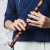 伶吟优质苦竹笛子乐器专业演奏横笛一节笛初学演奏竹笛 C调