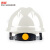惠象 京东工业自有品牌 ABS V型带透气孔安全帽 白色 防夹旋钮定制款 工地建筑D-2021-A3-白(定制)30顶起订