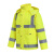 者也 反光雨衣套装 交通分体雨裤套装新式安全警示服 荧光黄M码018