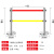 铦铓隔离带伸缩带一米线栏杆不锈钢围栏排队护栏安全线警戒隔离柱 双层不锈钢（单个立柱价格） 3米带子