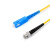 光纤跳线尾纤单模单芯2.0-插芯UPC/PC-电信级HUSHIN华兴新锐-SC-ST-10米