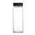 DYQT透明玻璃样品瓶试剂瓶广口密封瓶丝口瓶化学实验室璃瓶大口取样瓶 透明20ml+硅胶垫