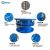 SSQ型双法兰限位伸缩器节球墨铸铁传力接头套筒补偿器泵阀门配套定制 DN200