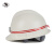 吉象 JX-BT-1 V型ABS 井下煤矿作业可佩戴头灯 矿工抗静电安全帽 白色