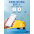 千惠侬于太阳能安全帽带风扇的夏季男工地空调头盔制冷双风扇遮 黄色双风扇【10000升级款】（5档双控+