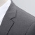 OMAX西装男套装韩版修身商务休闲小西服新郎伴郎结婚礼服上班职业正装 灰色2扣西服+西裤 180/XXL（145-150斤左右）