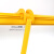 汇创佳 光纤线槽GX1 尾纤槽 黄色波纹管 光纤软管 穿线管 直径42mm×1米 