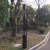 质乘 不锈钢路灯 3米广场方形立柱灯 公园小区景观道路灯 不锈钢方形款3米高200宽