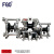 FGO 气动隔膜泵 耐腐蚀 不锈钢304 +F46特氟龙 DN100 4寸