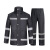谋福CNMF反光分体执勤雨衣雨裤服装套装（藏青经典款JD01 3XL180）可定制