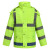 曼睩Y-11上衣绿反光雨衣分体式单件上衣户外值班反光雨衣