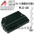 PLC连接线牛角插头外壳MIL2.54mm连接器PLC-10P/20P/34P/40P插针定制 34芯外壳带端子