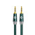 开博尔（Kaiboer） 3.5音频线手机直播线声卡连接线4节录音线K歌伴奏线耳机线 祖母绿 3.5mm四节（可直播录音线） 1.5米