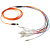 菲尼特Pheenet MPO(母头)-LC 12芯3米多模预端接光纤跳线 MTP光纤线